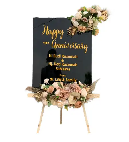 Papan Bunga Akrilik rappocini